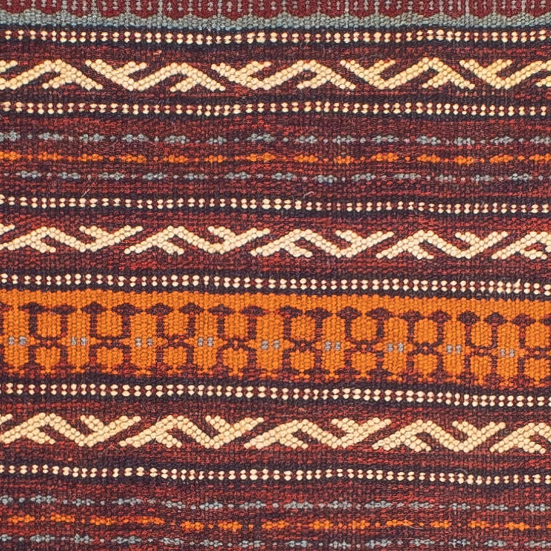 Runner Kelim Carpet - orientalisk matta - 192 x 70 cm - flerfärgad