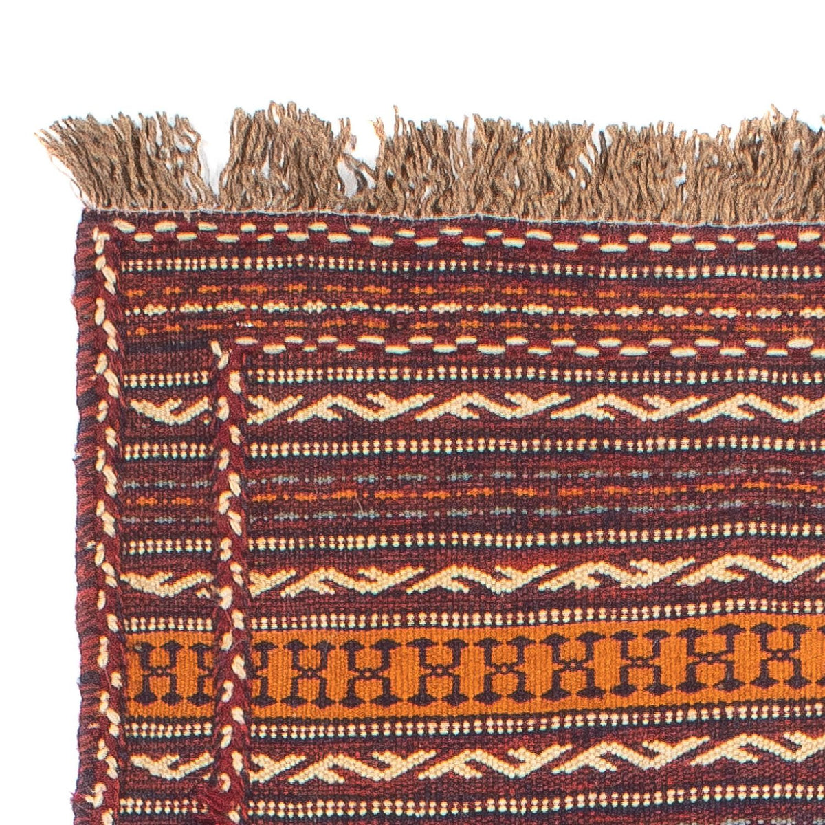 Runner Kelim Carpet - orientalisk matta - 192 x 70 cm - flerfärgad