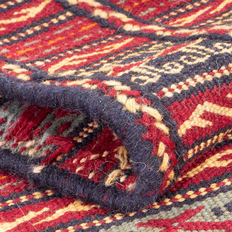 Runner Kelim Carpet - orientalisk matta - 200 x 72 cm - flerfärgad