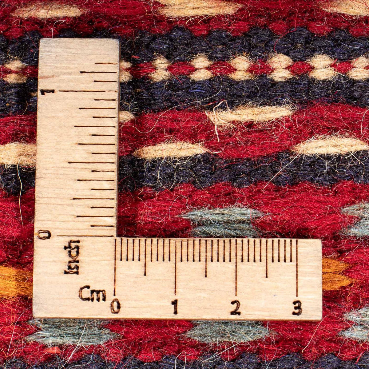 Runner Kelim Carpet - orientalisk matta - 200 x 72 cm - flerfärgad