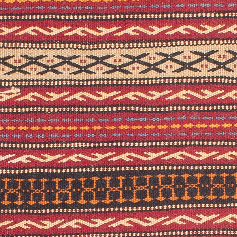 Runner Kelim Carpet - orientalisk matta - 200 x 70 cm - flerfärgad