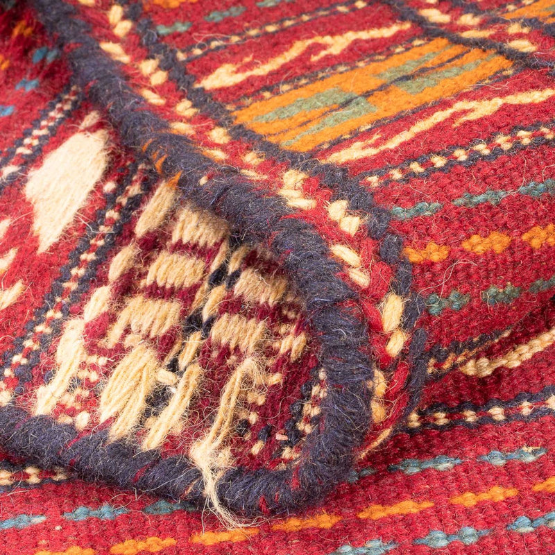 Runner Kelim Carpet - orientalisk matta - 200 x 70 cm - flerfärgad