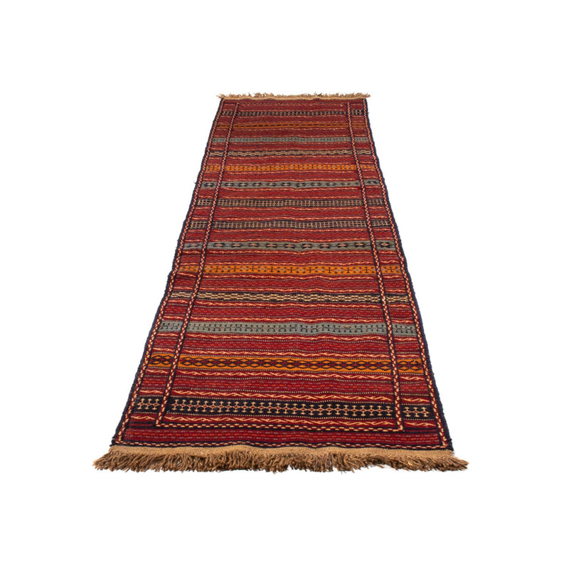 Runner Kelim Carpet - orientalisk matta - 300 x 83 cm - flerfärgad