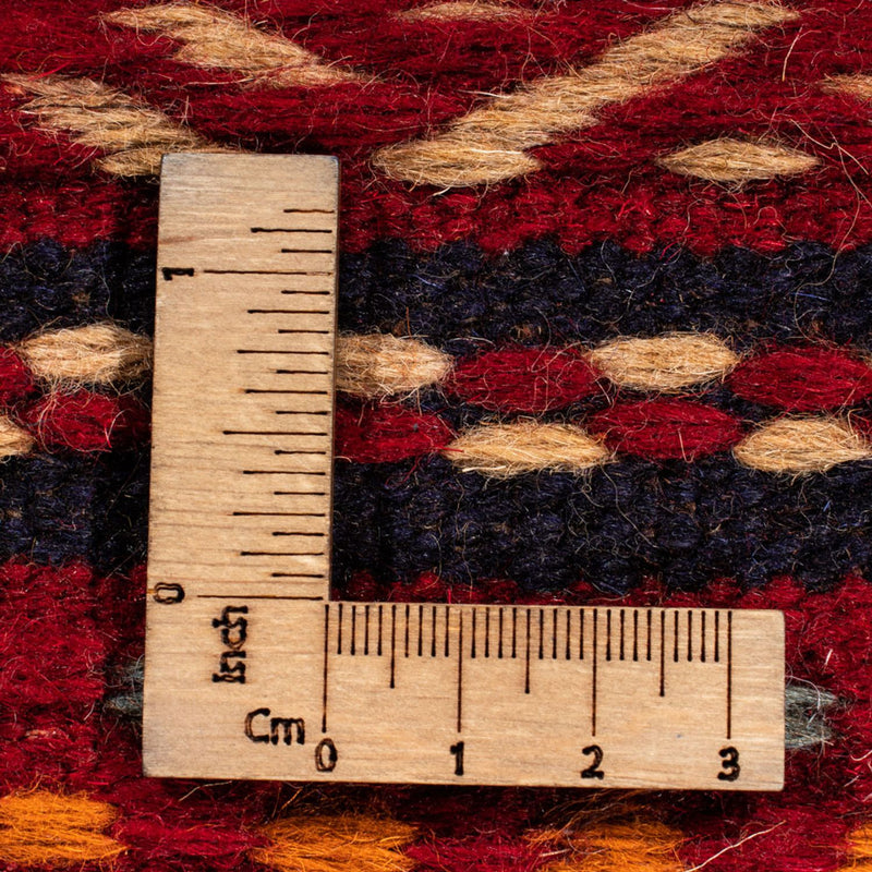 Runner Kelim Carpet - orientalisk matta - 300 x 83 cm - flerfärgad