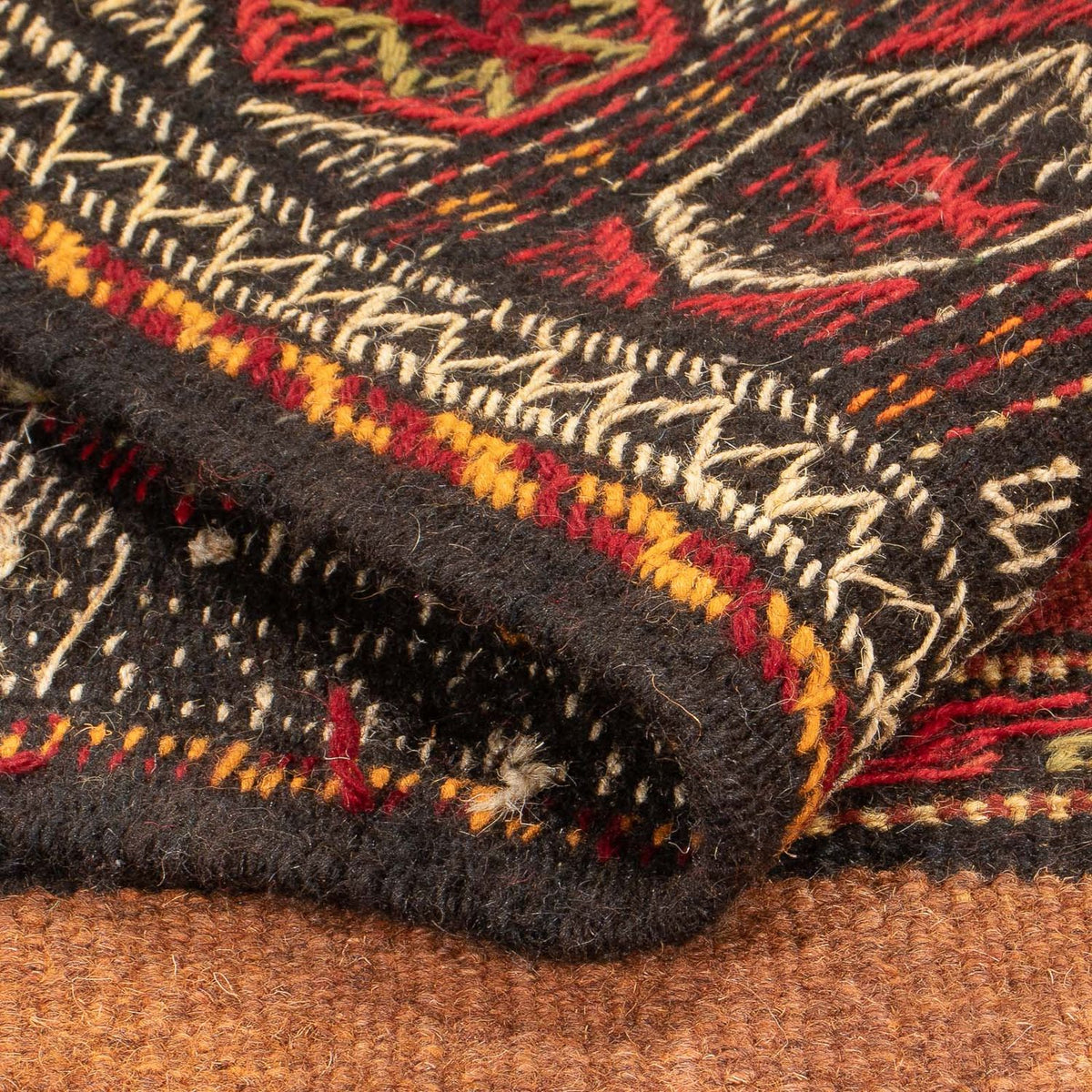 Kelim Carpet - orientalisk matta - 175 x 103 cm - flerfärgad