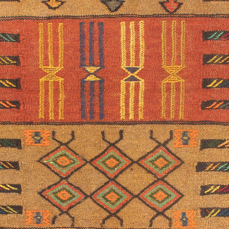 Kelim Carpet - orientalisk matta - 175 x 110 cm - flerfärgad