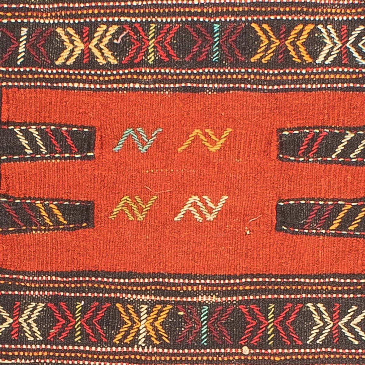 Kelim Carpet - orientalisk matta - 170 x 70 cm - flerfärgad