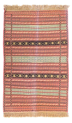 Kelim Carpet - orientalisk matta - 120 x 80 cm - flerfärgad