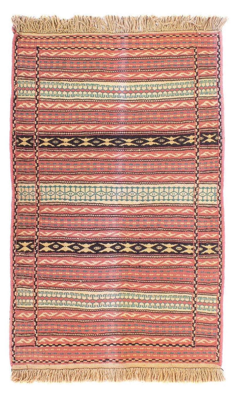 Kelim Carpet - orientalisk matta - 120 x 80 cm - flerfärgad