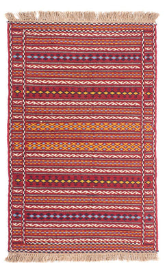 Kelim Carpet - orientalisk matta - 120 x 80 cm - flerfärgad