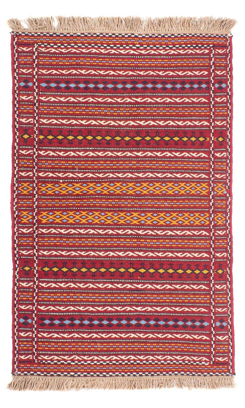 Kelim Carpet - orientalisk matta - 120 x 80 cm - flerfärgad