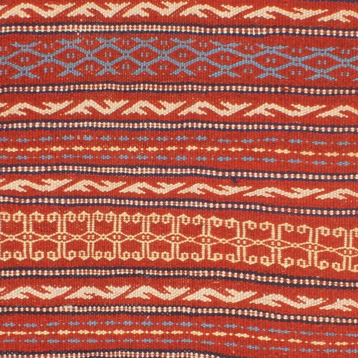 Kelim Carpet - orientalisk matta - 120 x 80 cm - flerfärgad