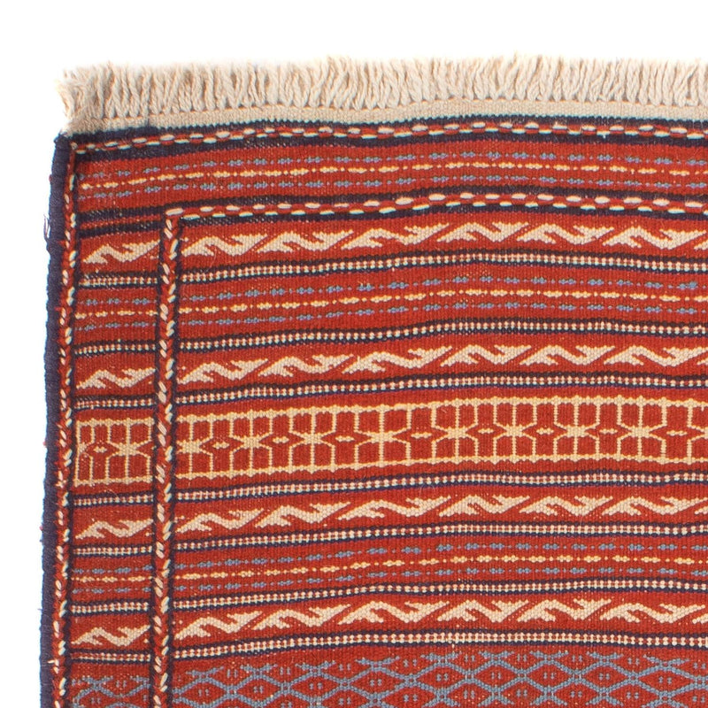 Kelim Carpet - orientalisk matta - 120 x 80 cm - flerfärgad