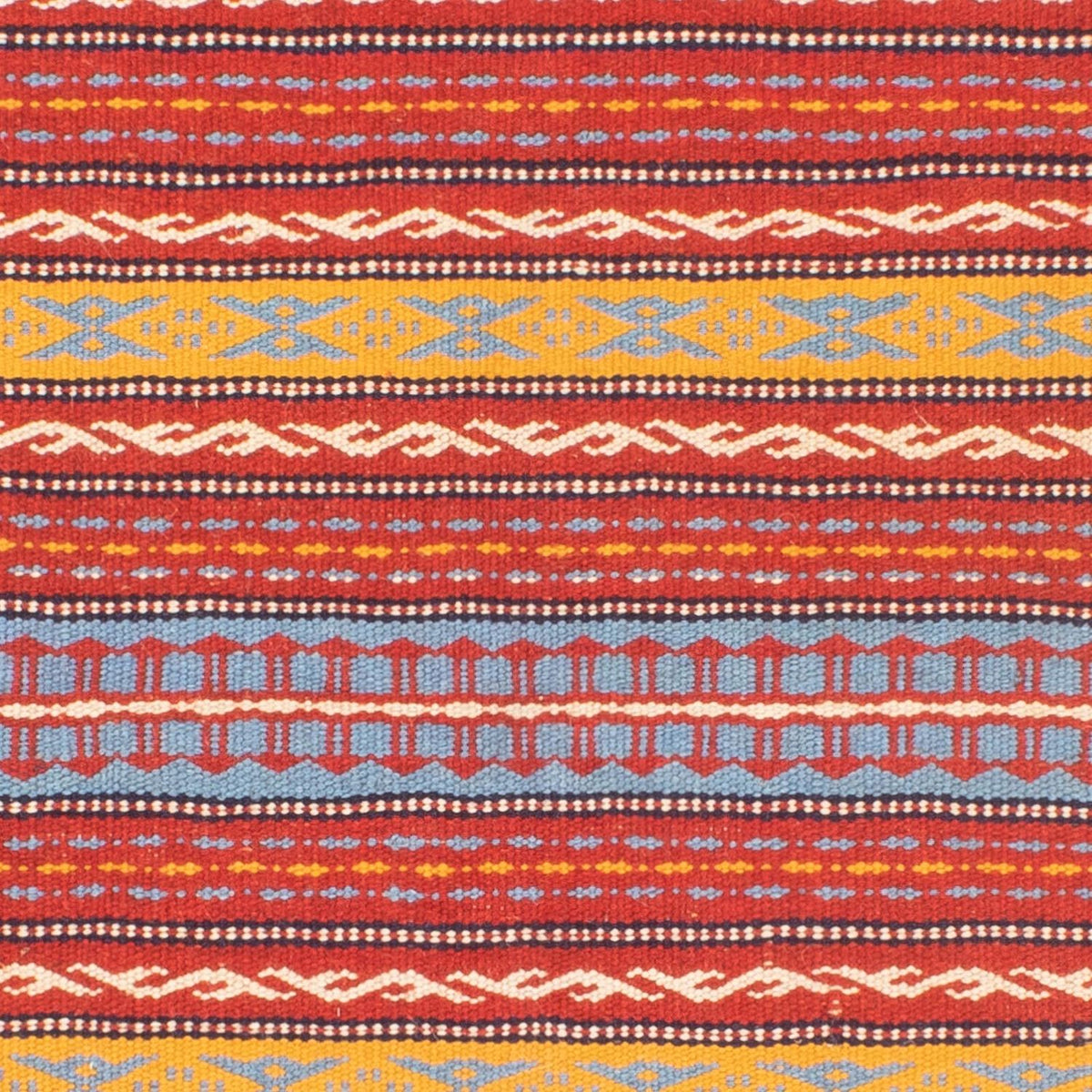 Kelim Carpet - orientalisk matta - 150 x 100 cm - flerfärgad