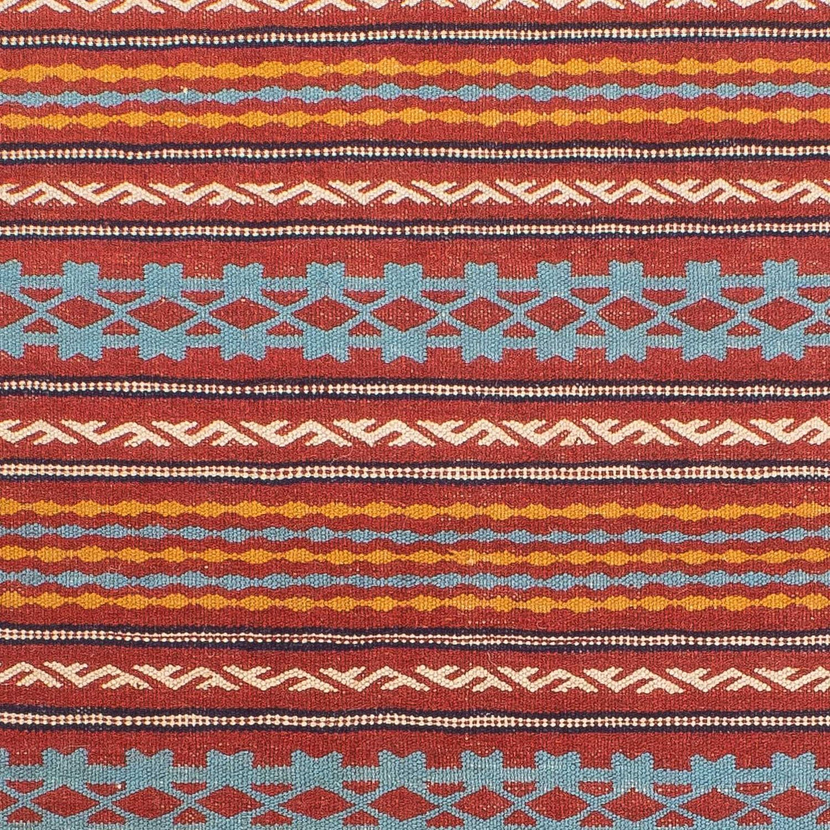 Kelim Carpet - orientalisk matta - 150 x 100 cm - flerfärgad