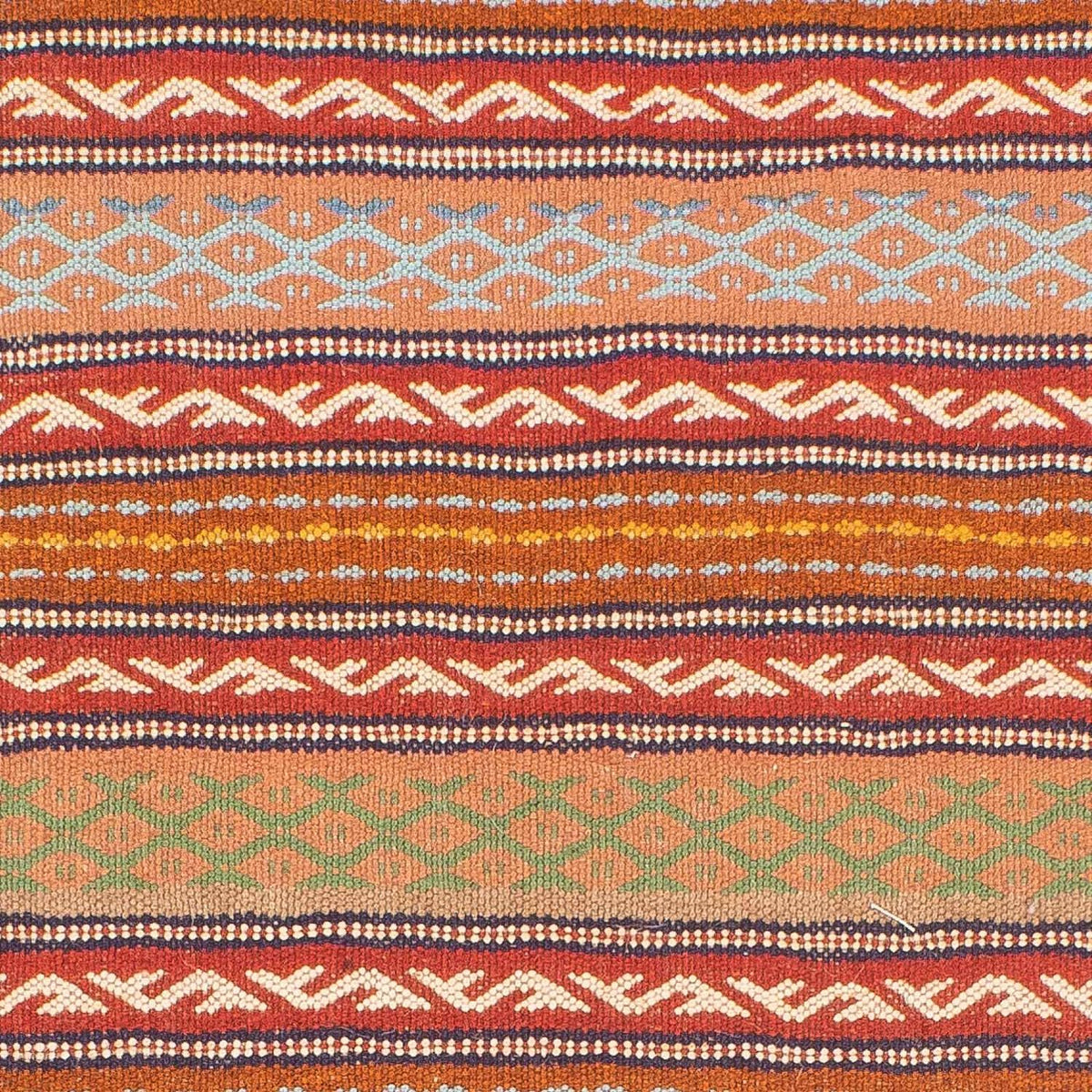 Kelim Carpet - orientalisk matta - 150 x 100 cm - flerfärgad