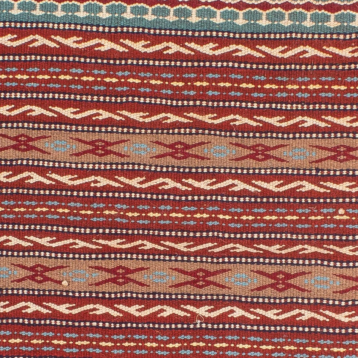 Kelim Carpet - orientalisk matta - 150 x 100 cm - flerfärgad