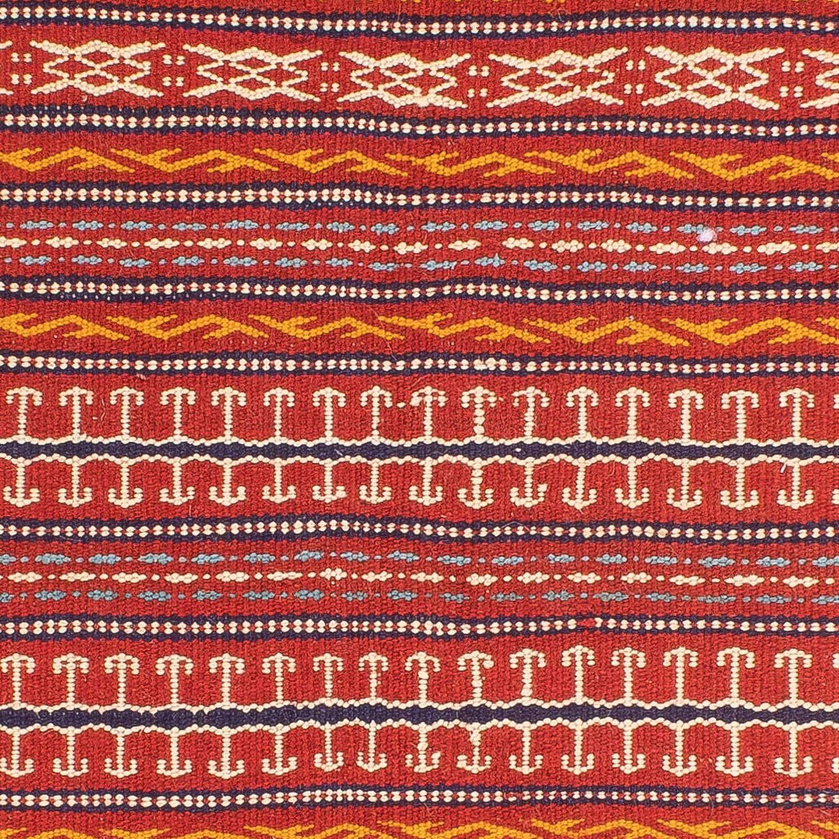 Kelim Carpet - orientalisk matta - 150 x 100 cm - flerfärgad