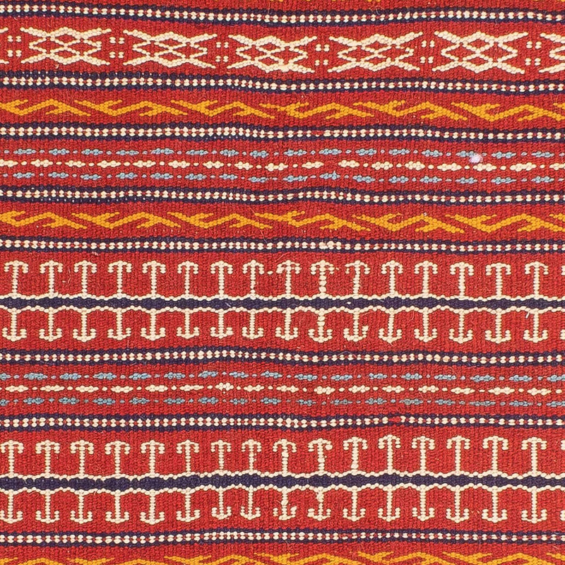 Kelim Carpet - orientalisk matta - 150 x 100 cm - flerfärgad