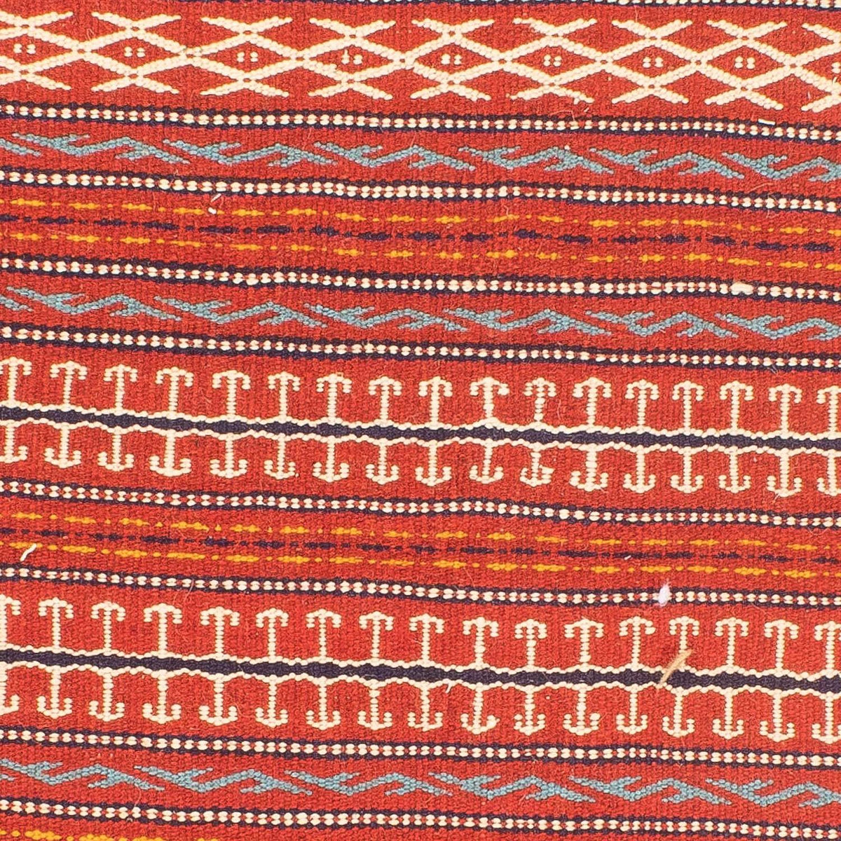 Kelim Carpet - orientalisk matta - 150 x 100 cm - flerfärgad