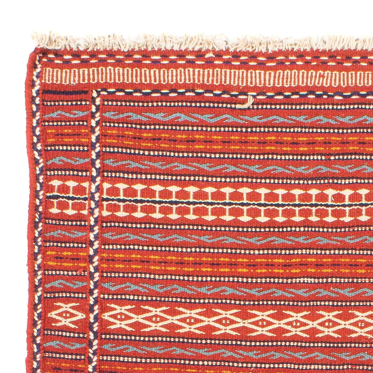 Kelim Carpet - orientalisk matta - 150 x 100 cm - flerfärgad