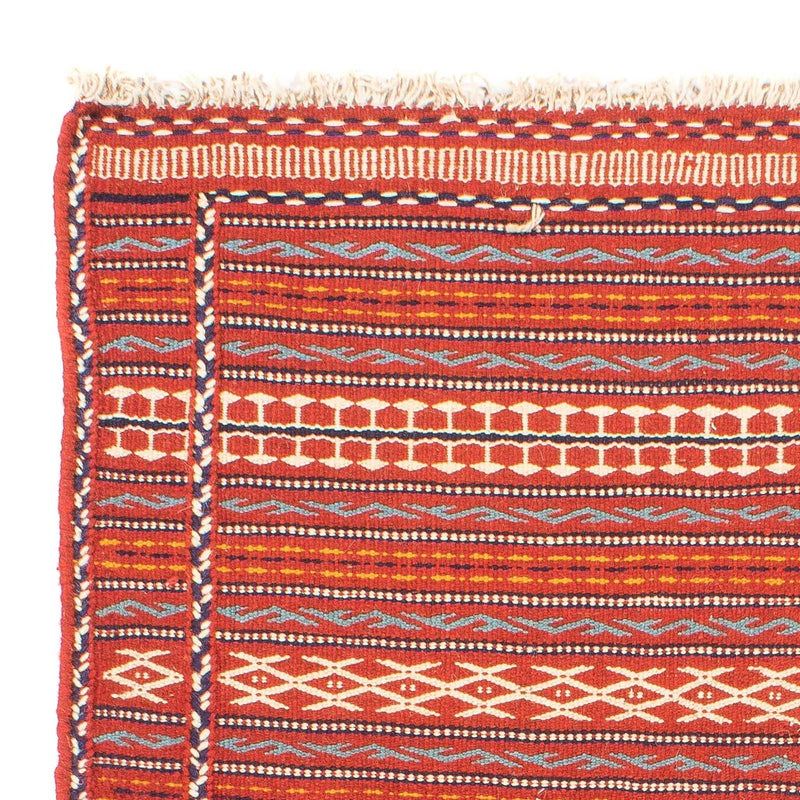 Kelim Carpet - orientalisk matta - 150 x 100 cm - flerfärgad