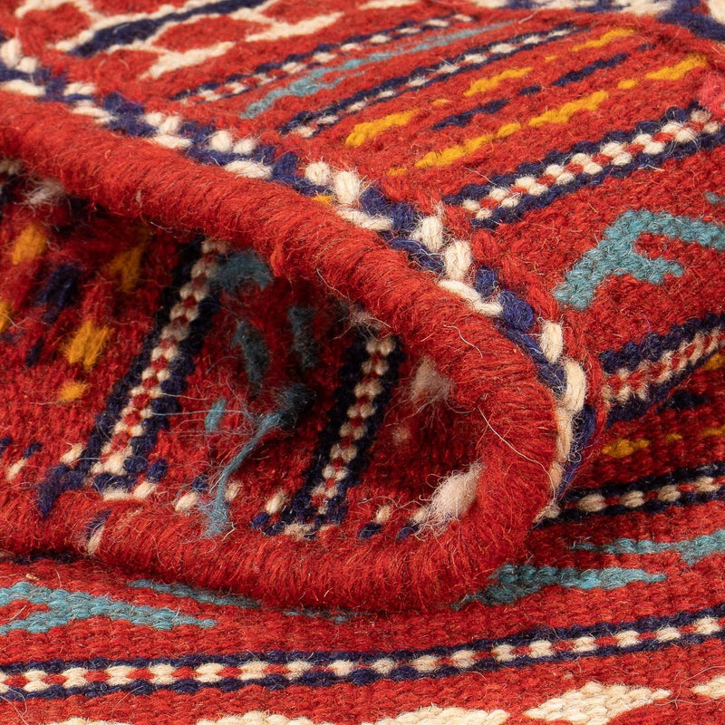 Kelim Carpet - orientalisk matta - 150 x 100 cm - flerfärgad
