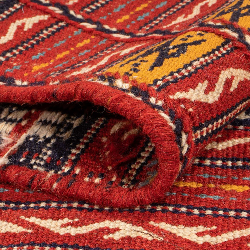 Kelim Carpet - orientalisk matta - 150 x 100 cm - flerfärgad
