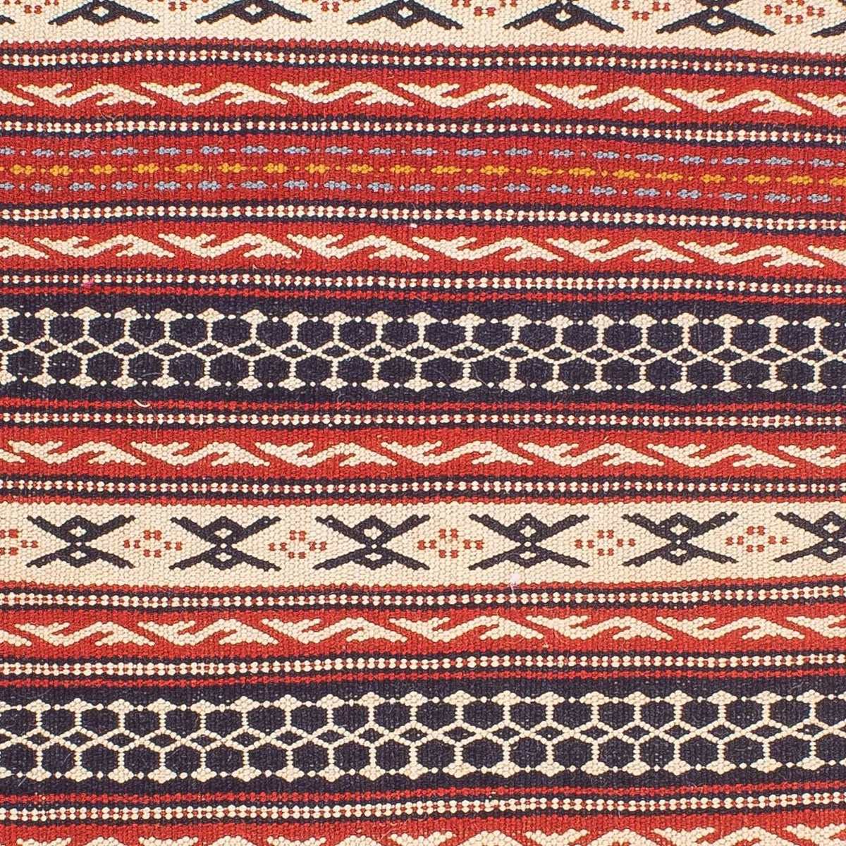 Kelim Carpet - orientalisk matta - 150 x 100 cm - flerfärgad