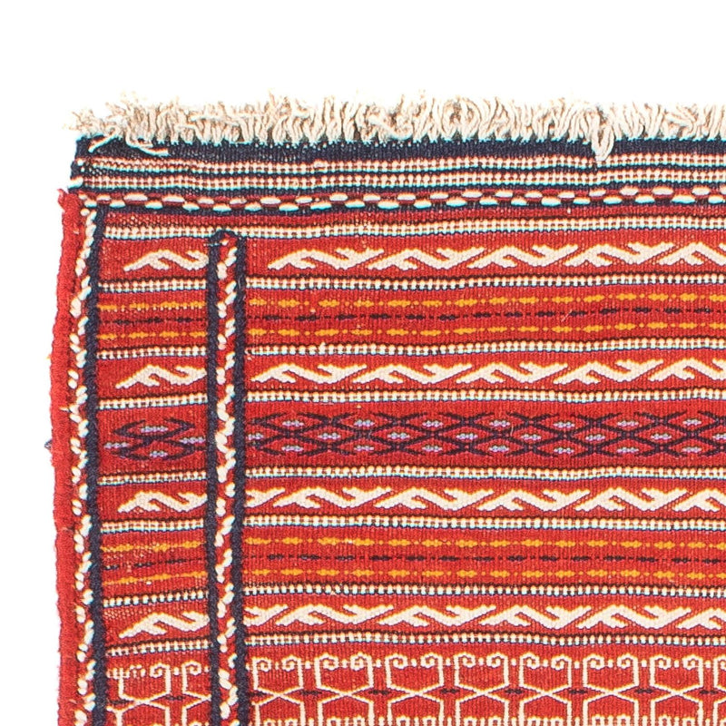 Runner Kelim Carpet - orientalisk matta - 200 x 70 cm - flerfärgad