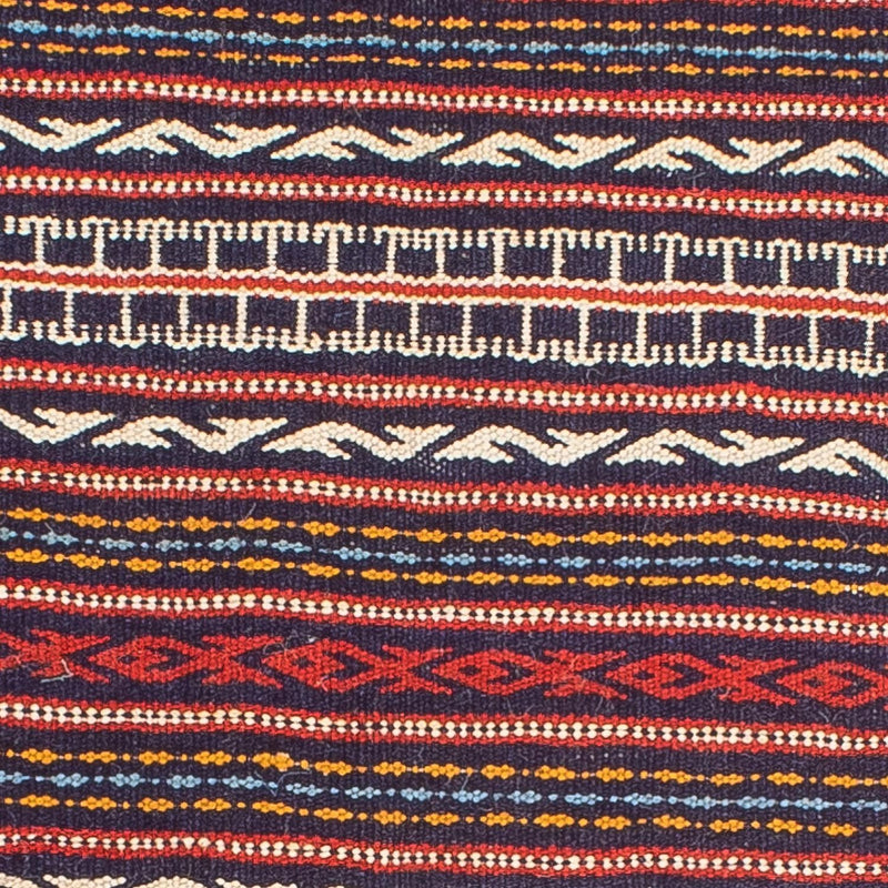 Runner Kelim Carpet - orientalisk matta - 200 x 70 cm - flerfärgad