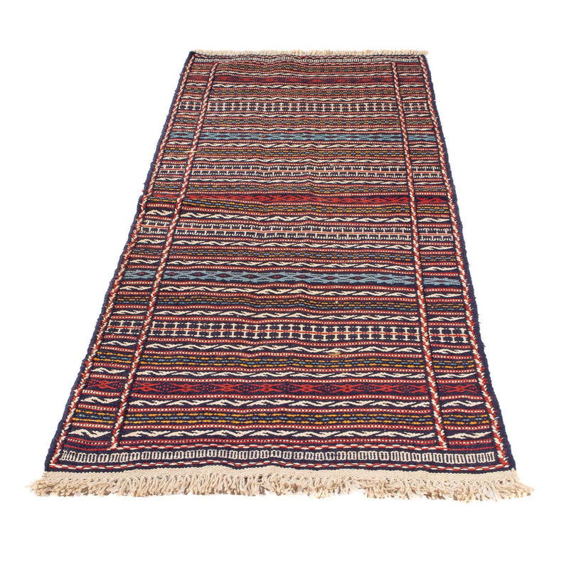 Runner Kelim Carpet - orientalisk matta - 200 x 70 cm - flerfärgad