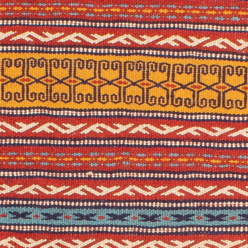 Runner Kelim Carpet - orientalisk matta - 200 x 70 cm - flerfärgad