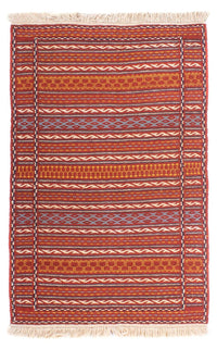 Kelim Carpet - orientalisk matta - 120 x 80 cm - flerfärgad