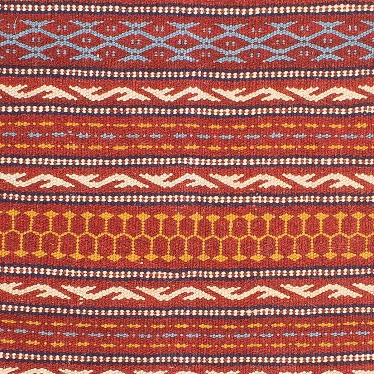 Kelim Carpet - orientalisk matta - 120 x 80 cm - flerfärgad