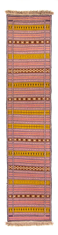 Runner Kelim Carpet - orientalisk matta - 300 x 70 cm - flerfärgad