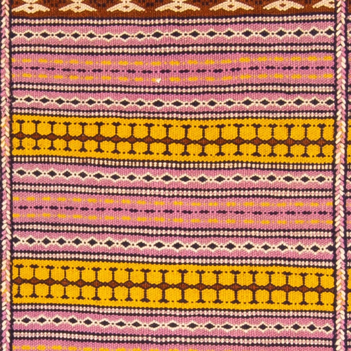 Runner Kelim Carpet - orientalisk matta - 300 x 70 cm - flerfärgad