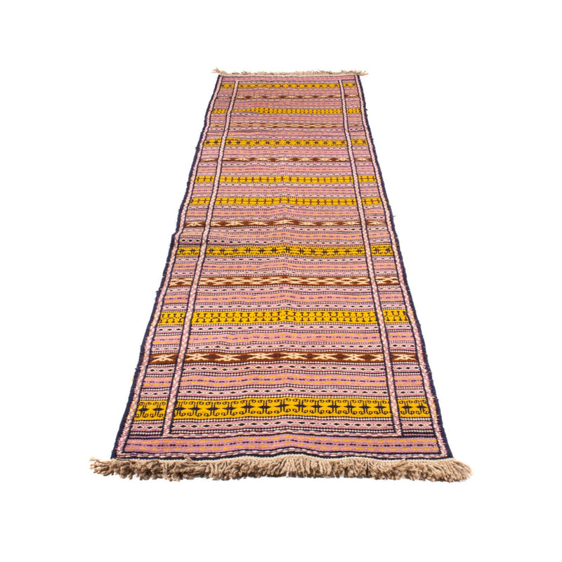 Runner Kelim Carpet - orientalisk matta - 300 x 70 cm - flerfärgad
