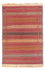 Kelim Carpet - orientalisk matta - 150 x 100 cm - flerfärgad