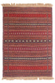 Kelim Carpet - orientalisk matta - 150 x 100 cm - flerfärgad