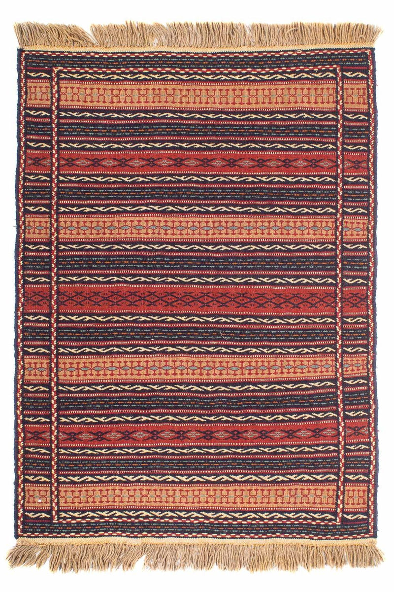 Kelim Carpet - orientalisk matta - 154 x 103 cm - flerfärgad