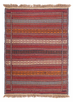 Kelim Carpet - orientalisk matta - 148 x 100 cm - flerfärgad