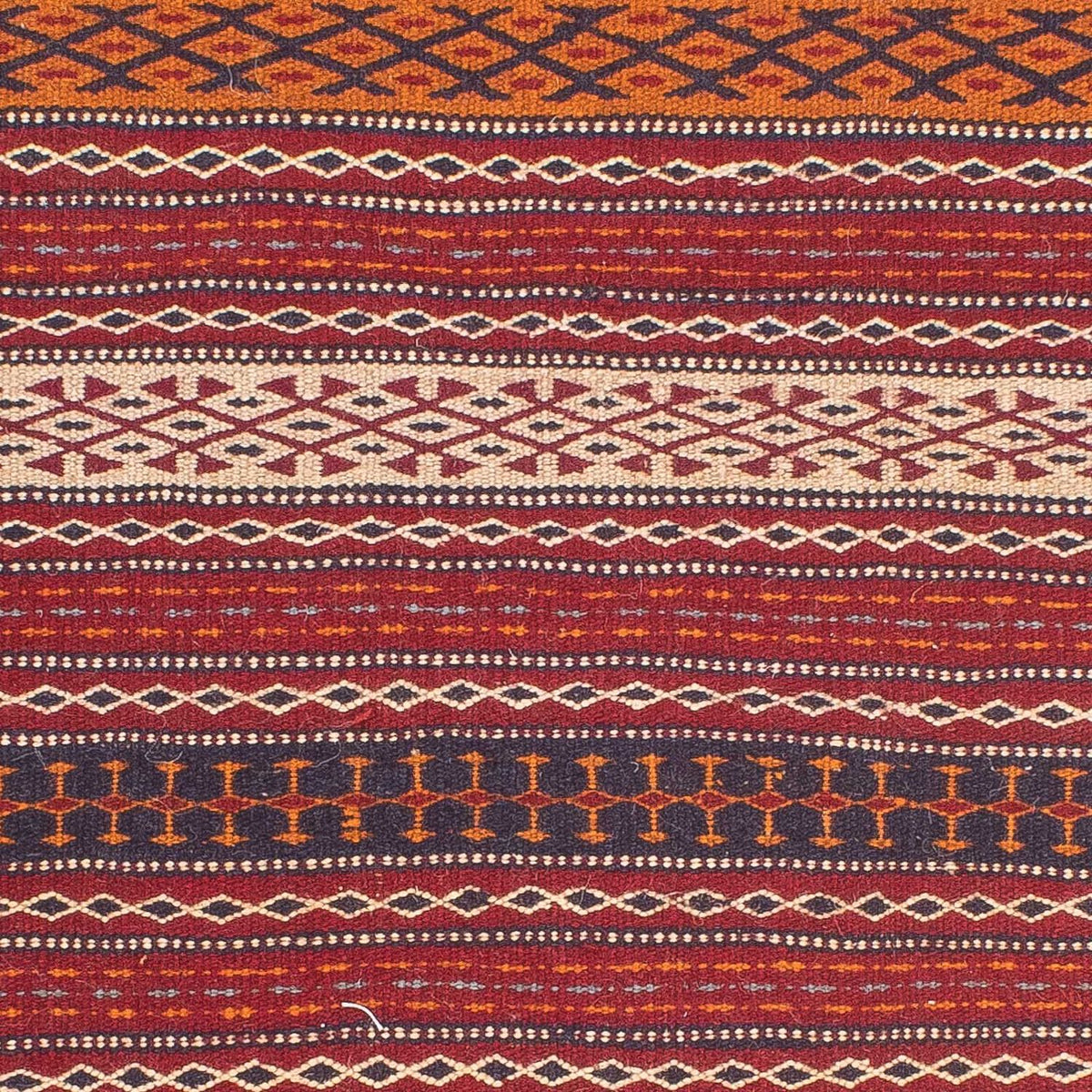 Kelim Carpet - orientalisk matta - 148 x 100 cm - flerfärgad