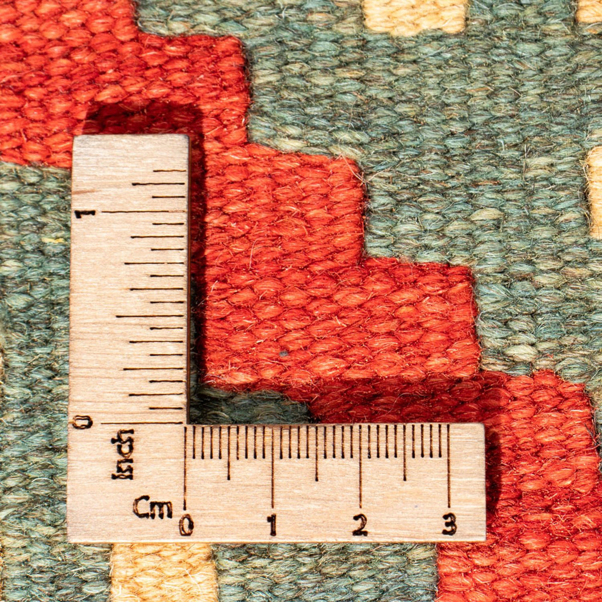 Kelim Carpet - orientalisk matta - 94 x 64 cm - flerfärgad