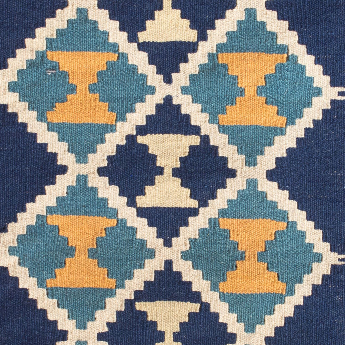 Kelim Carpet - orientalisk matta - 87 x 57 cm - flerfärgad