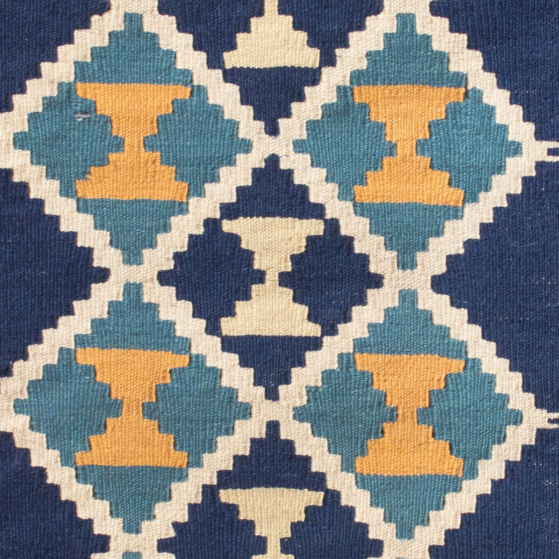 Kelim Carpet - orientalisk matta - 87 x 57 cm - flerfärgad