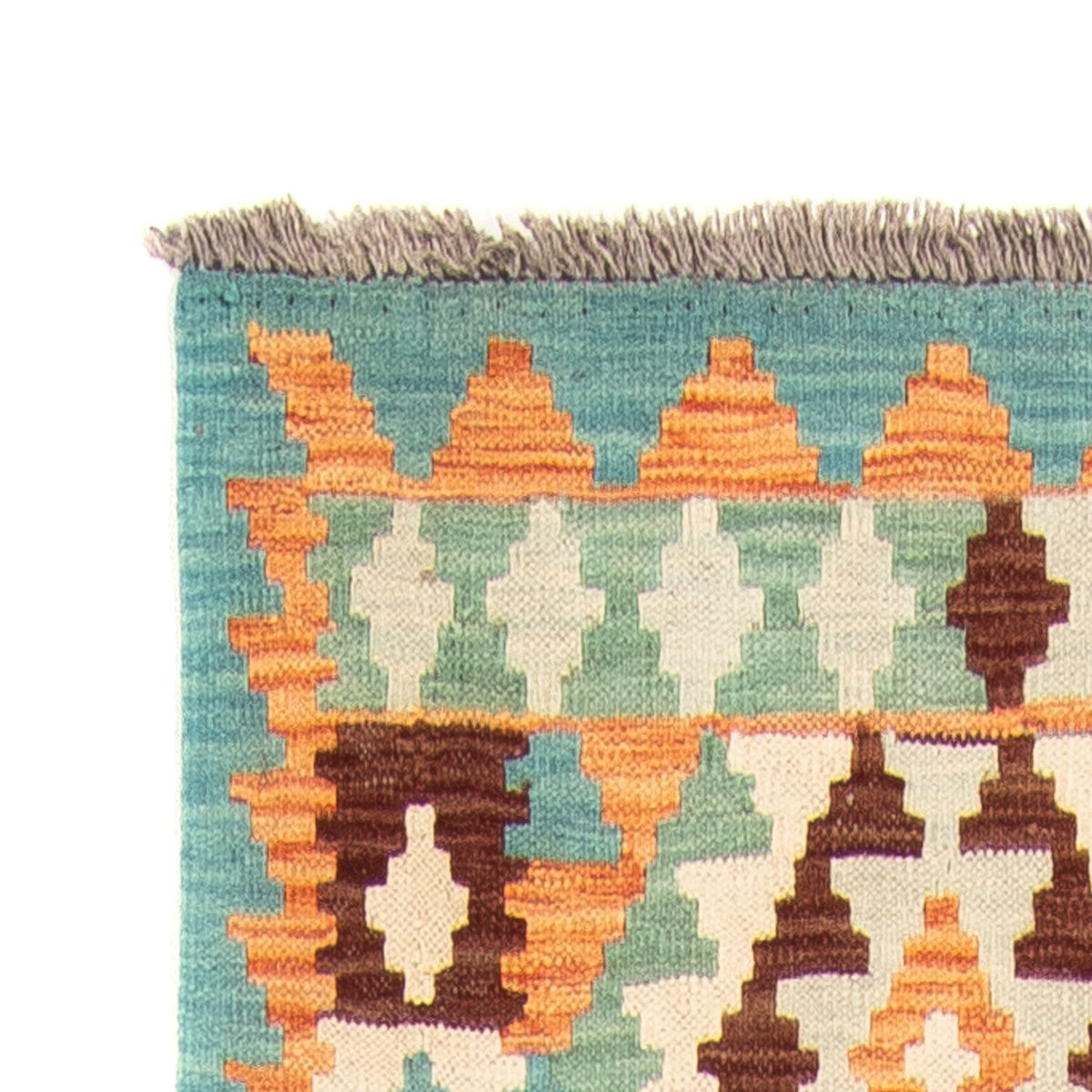 Runner Kelim Carpet - Splash - 304 x 75 cm - flerfärgad