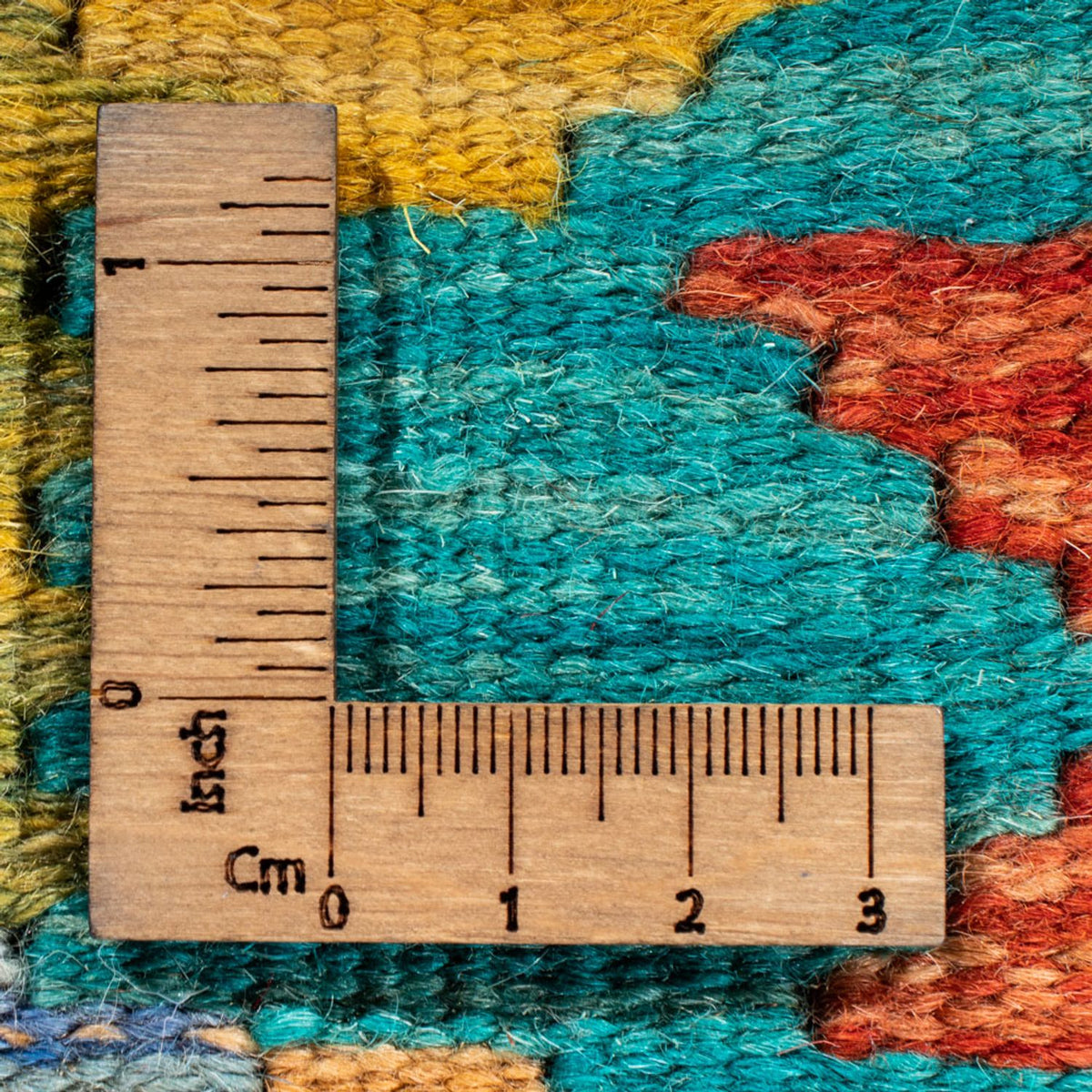 Runner Kelim Carpet - Splash - 210 x 83 cm - flerfärgad