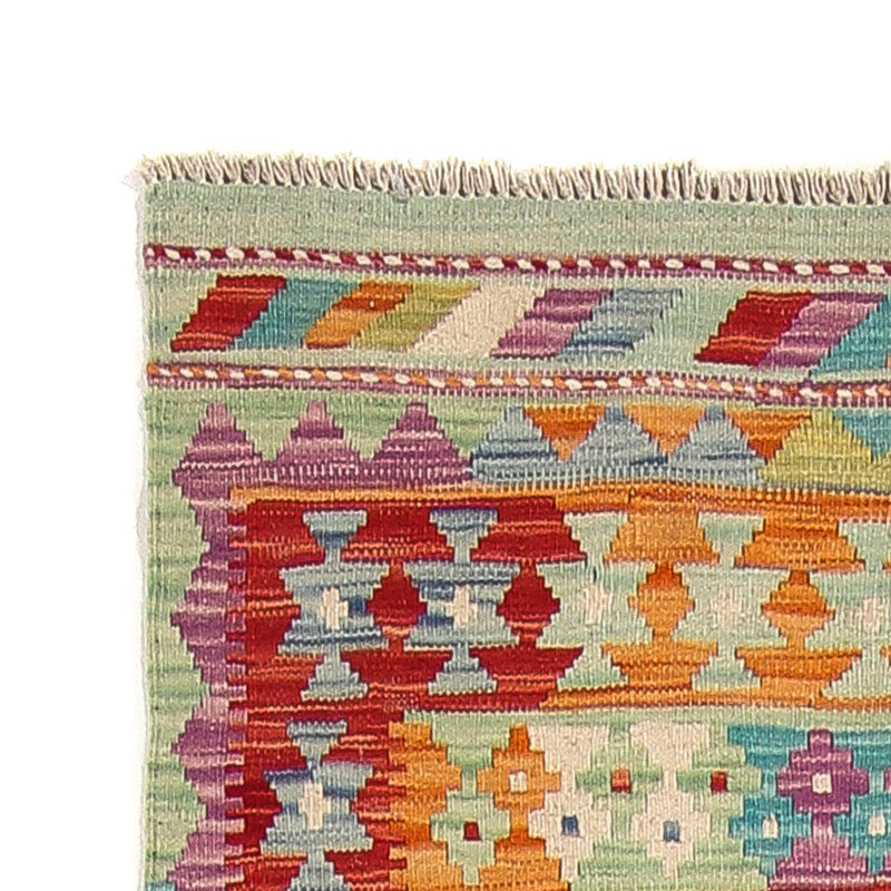 Runner Kelim Carpet - Splash - 309 x 84 cm - flerfärgad