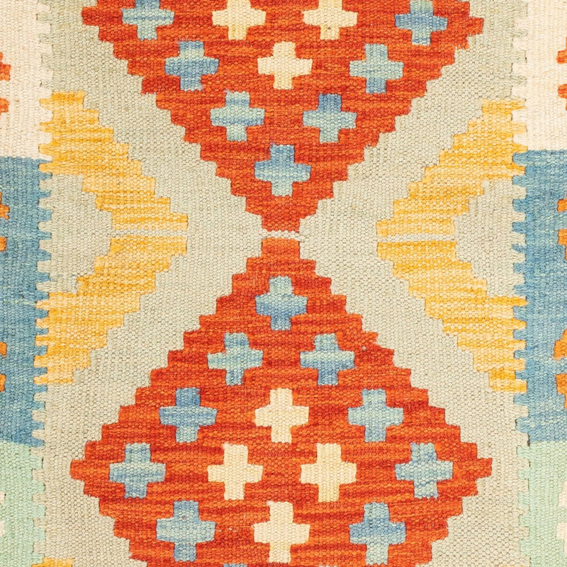 Kelim Carpet - Splash - 89 x 63 cm - flerfärgad